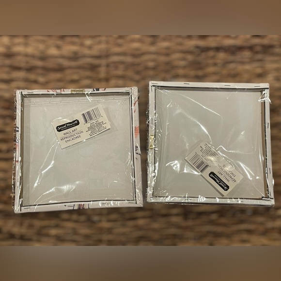 🆕 Special Memories Floral Abstract Canvas Art Set, 2 Wall Hangings - Picture 5 of 8